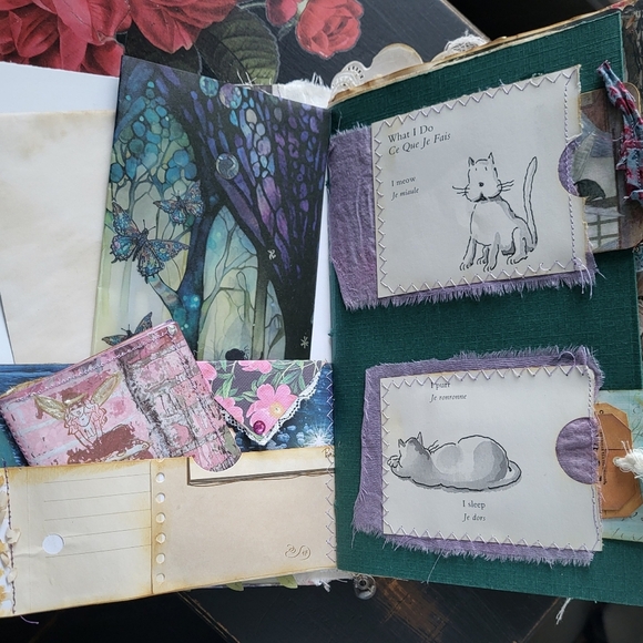 Whimsical Fairy Junk Journal - Picture 5 of 17